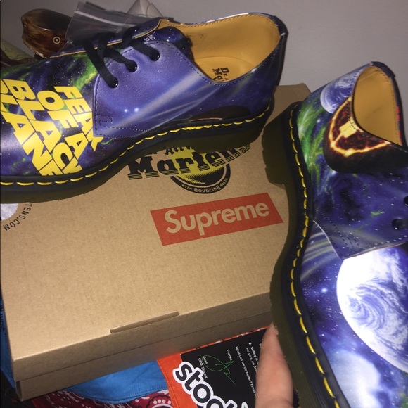 Supreme x Undercover x Public enemy Dr. Martins